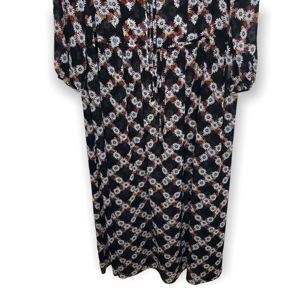 Sandro Paris Sheer Floral Dress - Picture 8 of 15